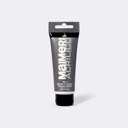 MAIMERI Set de 3 Pintura Acrílica Blanco Titanio 75 ml (tubo) MAIMERI Set de 3 Pintura Acrílica Blanco Titanio 75 ml (tubo)
