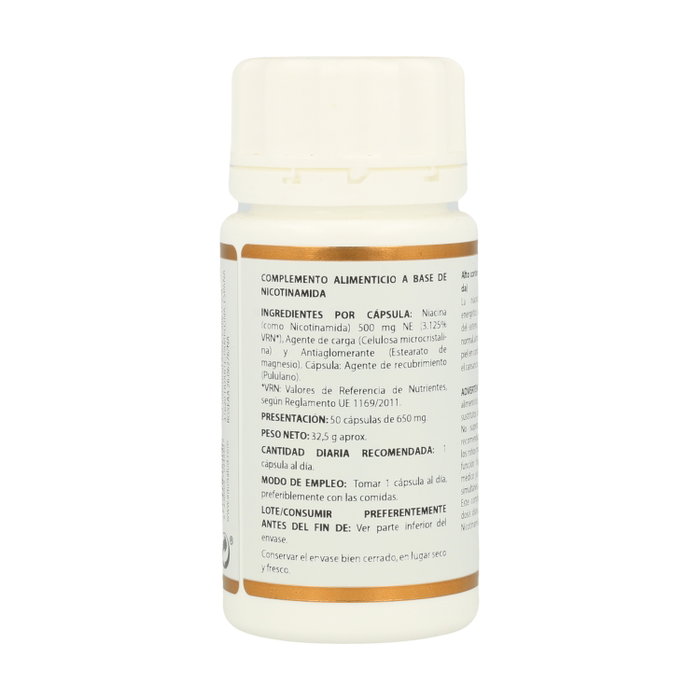 Equisalud Holovit Nicotinamida 500mg 50 Cápsulas