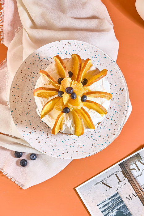 Hermia Plato para Servir Pasteles 28 cm Vidrio Blanco Hermia Plato para Servir Pasteles 28 cm Vidrio Blanco