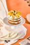 Hermia Plato para Servir Pasteles 28 cm Vidrio Blanco