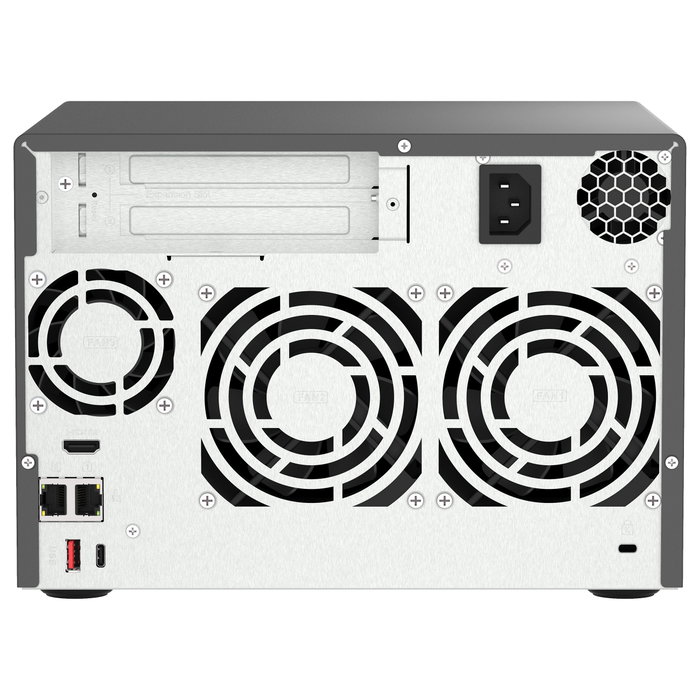 QNAP TVS-H674-I5-32G NAS Torre 6 bahías QuTS hero con procesador Intel Core i5-12400 (6 núcleos, 12 hilos, hasta 4,6 GHz) y 32 GB RAM DDR4 SO-DIMM