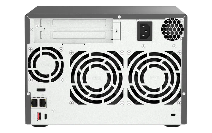Qnap TVS-H674 NAS Torre Intel Core i5-12400 32GB 6 Bahías Negro