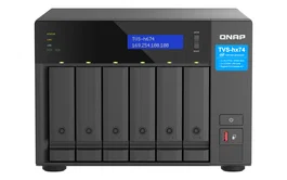 Qnap TVS-H674 NAS Torre Intel Core i5-12400 32GB 6 Bahías Negro