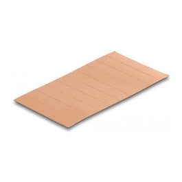 DeLOCK Tiras de cobre autoadhesivas 35 x 7 mm, 200 piezas