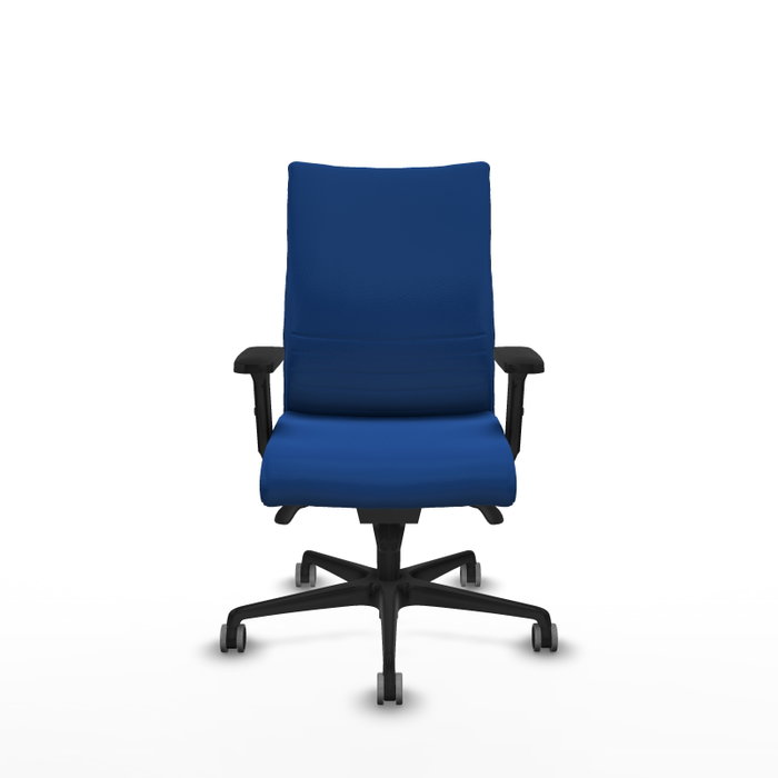 PIQUERAS Y CRESPO Silla Albacete Confidente Azul con Mecanismo Sincro PIQUERAS Y CRESPO Silla Albacete Confidente Azul con Mecanismo Sincro