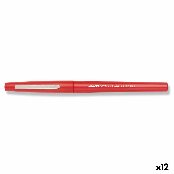 Papermate Flair Original Rotulador de punta fibra Rojo