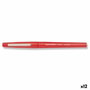 Papermate Flair Original Rotulador de punta fibra Rojo