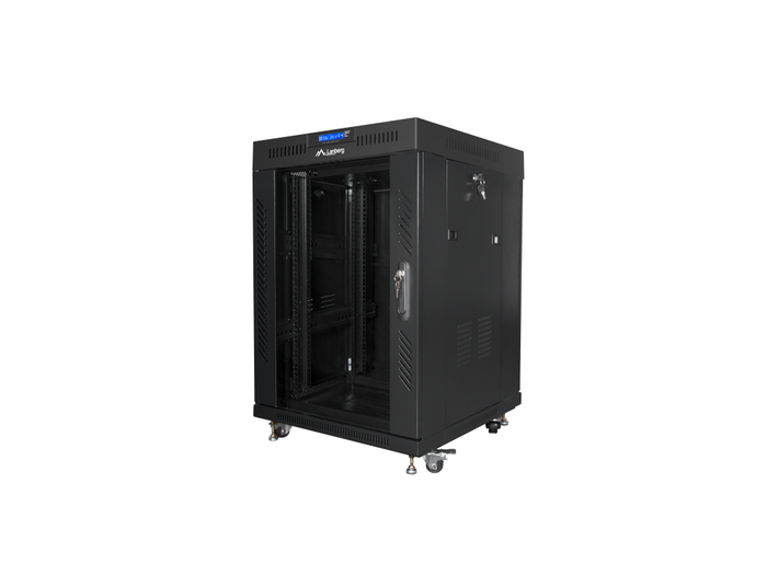 LANBERG Armario Rack 15U 600x600 Negro LANBERG Armario Rack 15U 600x600 Negro
