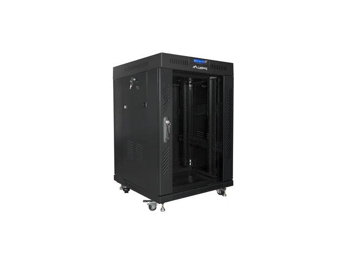 LANBERG Armario Rack FF01-6615-12BL 15U 600x600 Negro