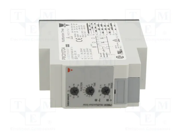 CARLO GAVAZZI Programador de tiempo 24V DC DPDT 0,1s÷100h CARLO GAVAZZI Programador de tiempo 24V DC DPDT 0,1s÷100h