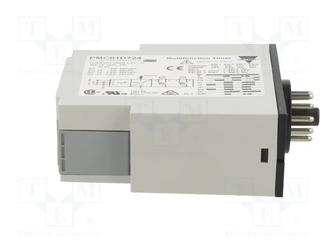 CARLO GAVAZZI Programador de tiempo 24V DC DPDT 0,1s÷100h CARLO GAVAZZI Programador de tiempo 24V DC DPDT 0,1s÷100h