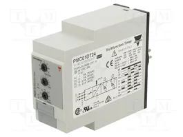 CARLO GAVAZZI Programador de tiempo 24V DC DPDT 0,1s÷100h
