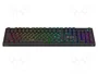 Savio STYX Klawiatura gamingowa Outemu Brown RGB