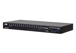 ATEN Switch KVM HDMI 4K USB 3.0 de 16 puertos CS18216