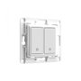 Shelly Accessories Wandtaster Wall Switch 2 de 2 canales, Blanco