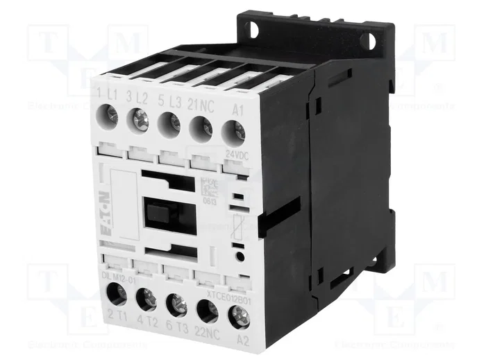 Eaton DILM12-01 24VDC Contactor de 5,5kW 3p+1 Eaton DILM12-01 24VDC Contactor de 5,5kW 3p+1