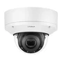 Hanwha Wisenet X-Series XND-6081RV - Cámara de Seguridad IP Domo 2MP Full HD 1080p, Interior/Exterior, Visión Nocturna IR 50m, Montaje en Techo, Blanco