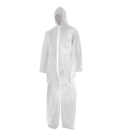 Mono de polipropileno con capucha talla XL Mono de polipropileno con capucha talla XL