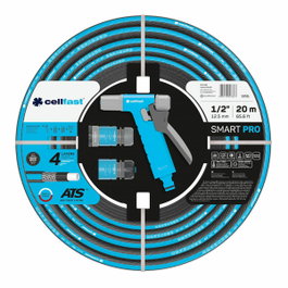 Cellfast Kit manguera de jardín Smart Pro 20 m ø12,5 mm