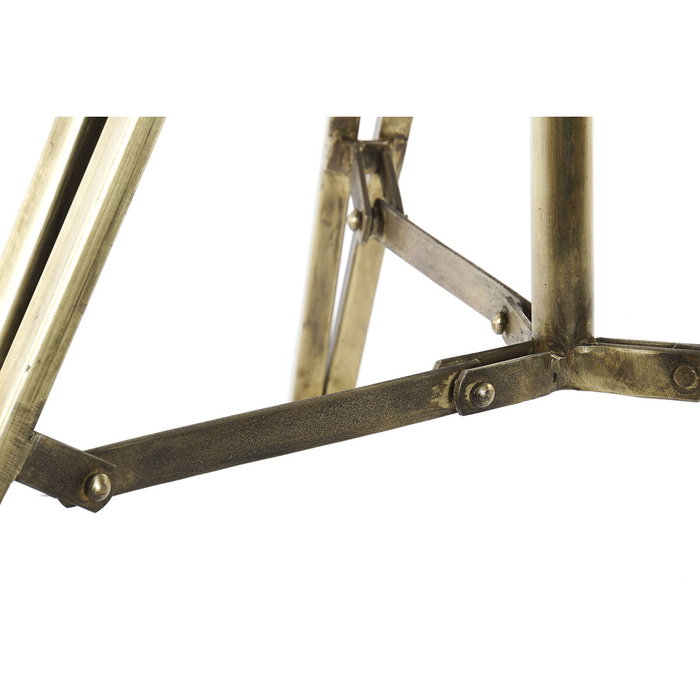 DKD Home Decor Lámpara de Pie de Metal Dorado