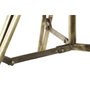 DKD Home Decor Lámpara de Pie de Metal Dorado
