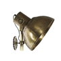 DKD Home Decor Lámpara de Pie de Metal Dorado