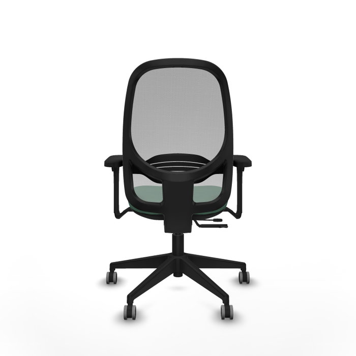 PIQUERAS Y CRESPO Silla de oficina Cilanco con mecanismo Sincro/Traslack, Verde esmeralda y Gris PIQUERAS Y CRESPO Silla de oficina Cilanco con mecanismo Sincro/Traslack, Verde esmeralda y Gris