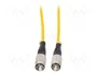 QOLTEC Cable de conexión de fibra óptica FC/UPC a FC/UPC, 1m, SMF G652D
