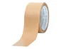 Q-connect Cinta Adhesiva Kraft Reforzado para Embalaje, 50 m x 50 mm, Papel Kraft 155g/m², Resistencia a la Tracción 210 N/25 mm