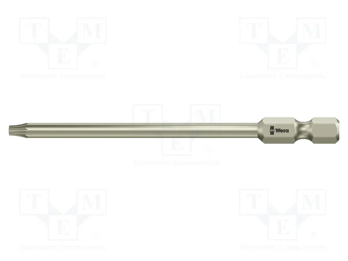 WERA Punta de destornillador Torx® T10H con protección 1/4 pulgada WERA Punta de destornillador Torx® T10H con protección 1/4 pulgada
