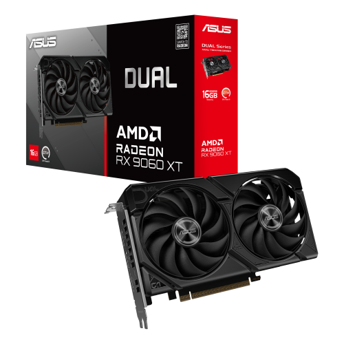 ASUS Dual Radeon RX 9060 XT 16 GB GDDR6 ASUS Dual Radeon RX 9060 XT 16 GB GDDR6