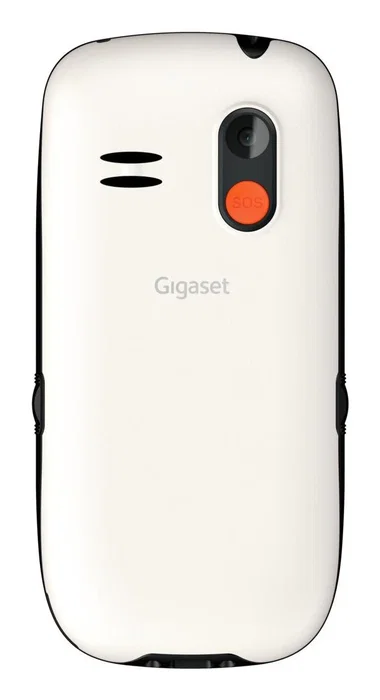 Gigaset GL395 - Teléfono para Personas Mayores Senior Resistente IP44 SIM Única 2G, Pantalla 2.2", USB-C, Blanco