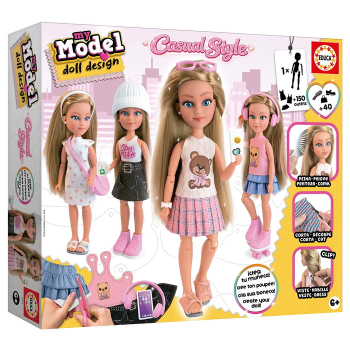 Educa 20652 My Model Doll Design Casual Refresh Puzzle +6 años