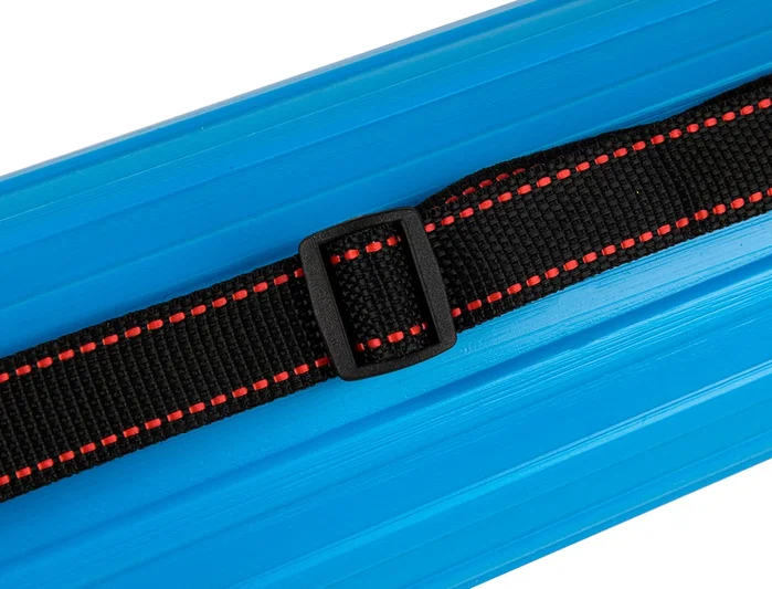 Liderpapel Portaplanos plástico extensible de 75 a 125 cm azul