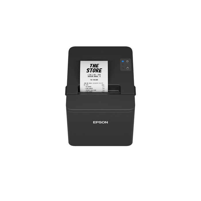 Epson TM-T20IV Impresora de recibos térmica USB, RS-232 y Ethernet, Negro