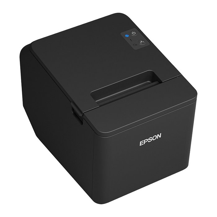 Epson TM-T20IV Impresora de recibos térmica USB, RS-232 y Ethernet, Negro