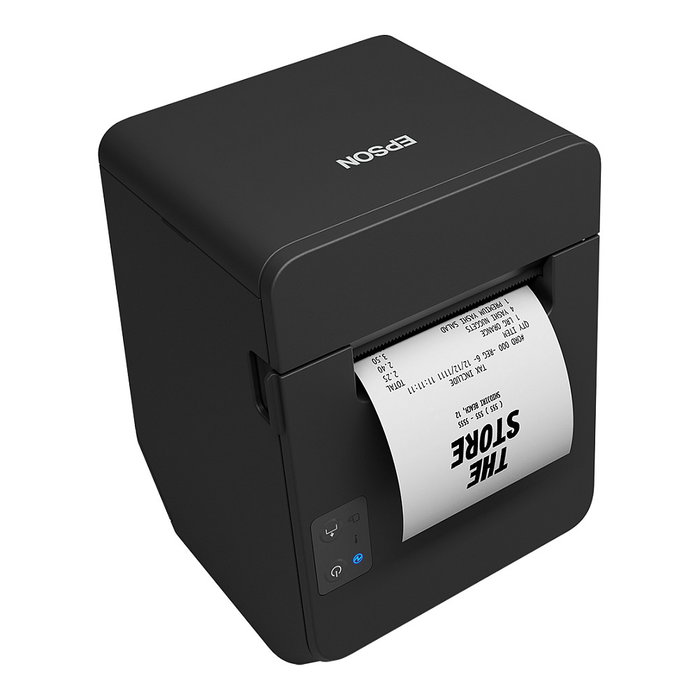 Epson TM-T20IV Impresora de recibos térmica USB, RS-232 y Ethernet, Negro