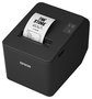 Epson TM-T20IV Impresora de recibos térmica USB, RS-232 y Ethernet, Negro