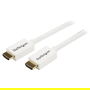 StarTech HD3MM3MW Cable HDMI 3 m Blanco, Ultra HD 4K 30Hz, Alta Velocidad 10.2 Gbps, Ethernet, HDCP 1.4, Versión 1.4b, para Instalación en Pared CL3