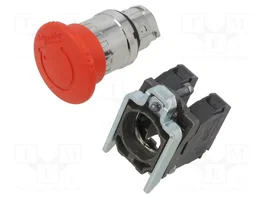 SCHNEIDER ELECTRIC Interruptor de Emergencia Harmony XB4 Rojo