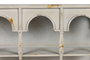 DKD Home Decor Estanteria Neoclasico Blanco Rozado Metal 20 x 70 x 60 cm