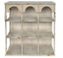 DKD Home Decor Estanteria Neoclasico Blanco Rozado Metal 20 x 70 x 60 cm