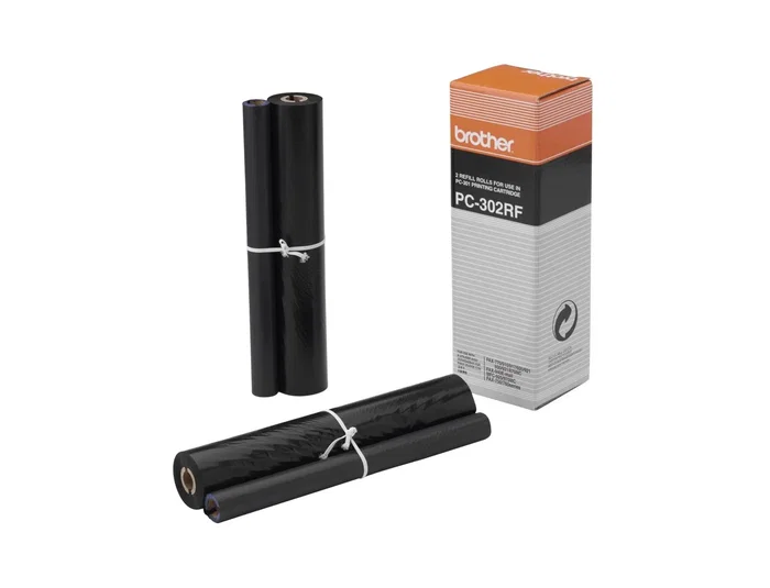 Brother Repuesto Fax PC302RF Transferencia Térmica Pack 2 Unidades Duración 235 Páginas