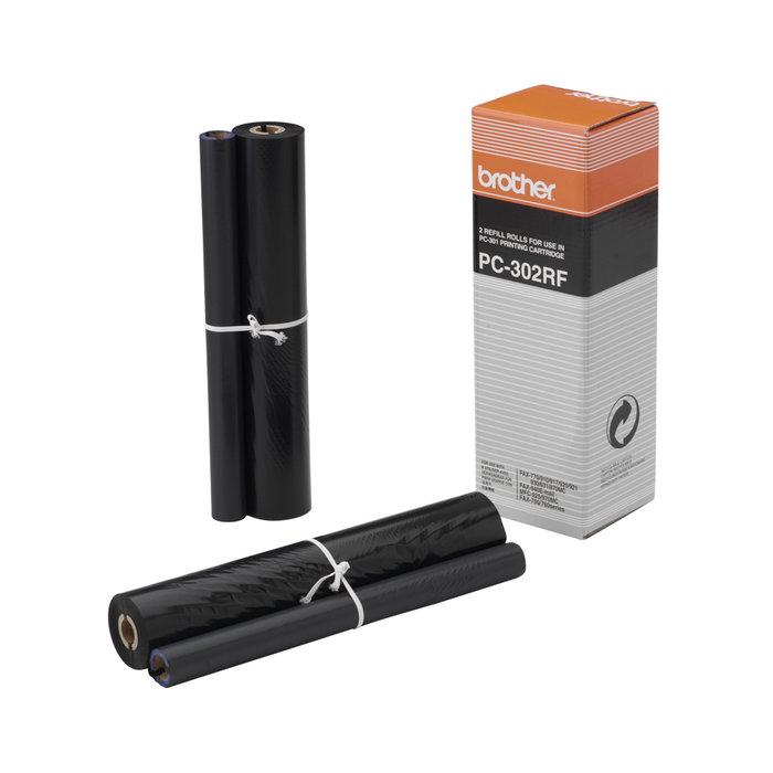 Brother PC 302 RF Pack de 2 Bobinas de Transferencia Térmica