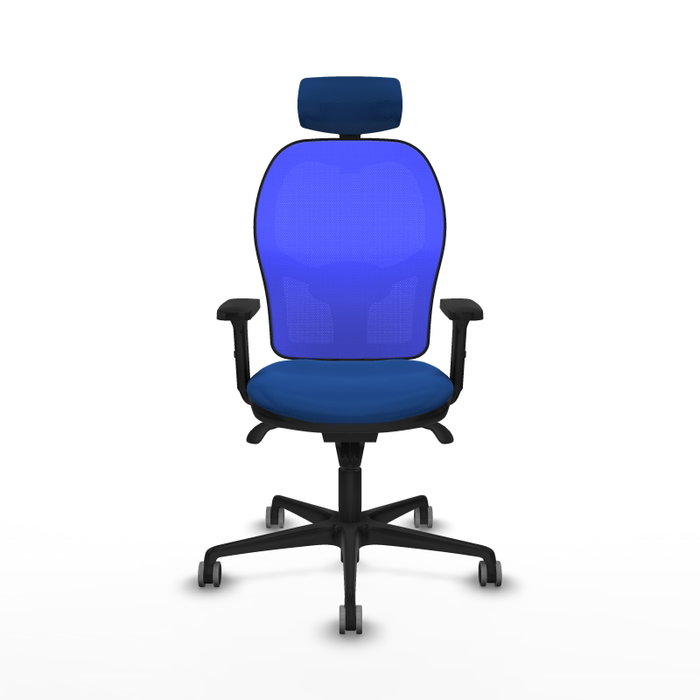 PIQUERAS Y CRESPO Silla de oficina Jorquera Azul con mecanismo Sincro PIQUERAS Y CRESPO Silla de oficina Jorquera Azul con mecanismo Sincro