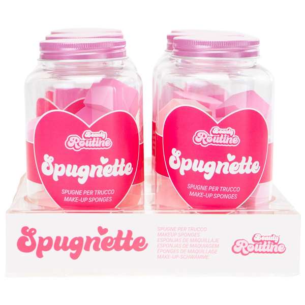 Nice Esponjas Suaves para Maquillaje en Frasco