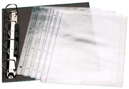 Funda Para Tarjetas Iberplas Pvc 150Μ A4 8 Dptos. 4 Tal. Bolsa De 10