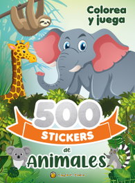 GATO DE HOJALATA, 500 Stickers de Animales