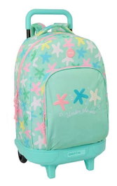Safta Mochila Grande con Ruedas Compact Extraíble Estrellas