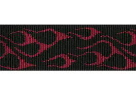 Dunlop Correa Guitarra/Bajo Classic - Rojo Flameado Dunlop